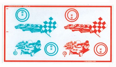 Fixed Demand Tranaglyph™ - Race Car Snowmobile (28-30PD)