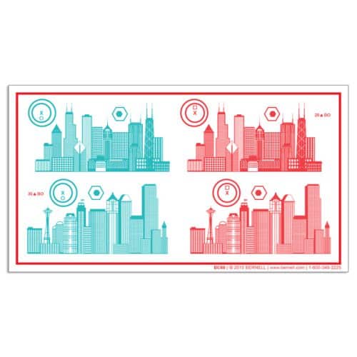 BC60 Series Red/Green slide#6 - Cityscapes