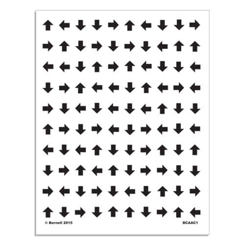 Akkommodations "Arrows Chart"