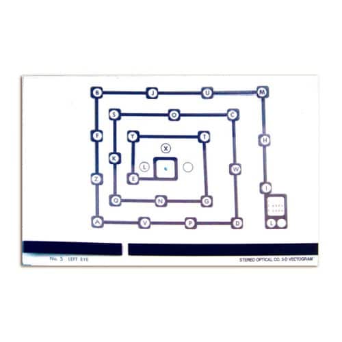 Spiral baseball variable vektogram inklusiv polariserede briller