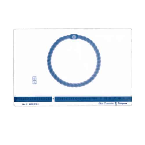 Quoits vektogram, inklusiv polariserede briller