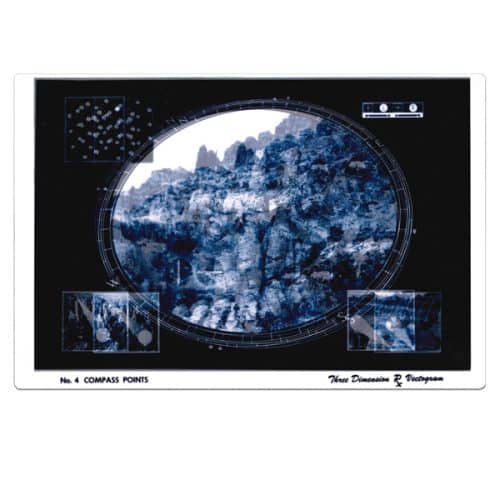 "Compass Points" fixed vektogram, inklusiv polariserede briller