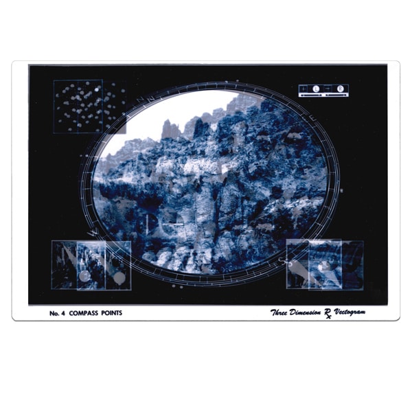 "Compass Points" fixed vektogram, inklusiv polariserede briller