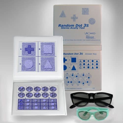 Random Dot 3-S stereoopsis test