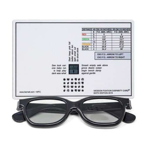 Wesson Fixation Disparity Card™